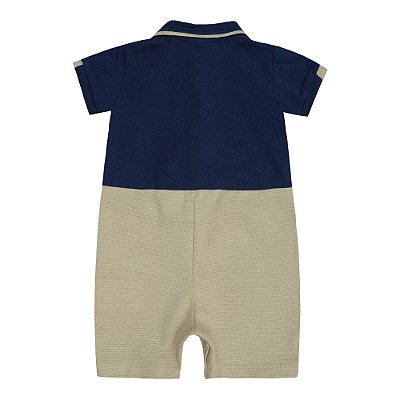 Combo 2 Macacões Curto Polo Paraíso