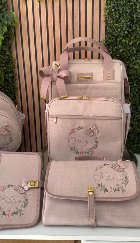 Kit Baby 5 Personalizado - Heloísa | Feminina - Inclui Bolsa Personalizável