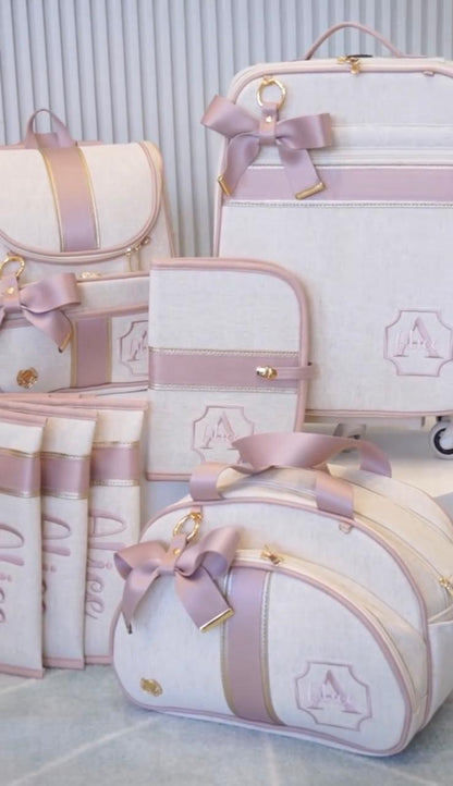Kit Baby 5 Personalizado - Aline | Feminina - Inclui Bolsa Personalizável
