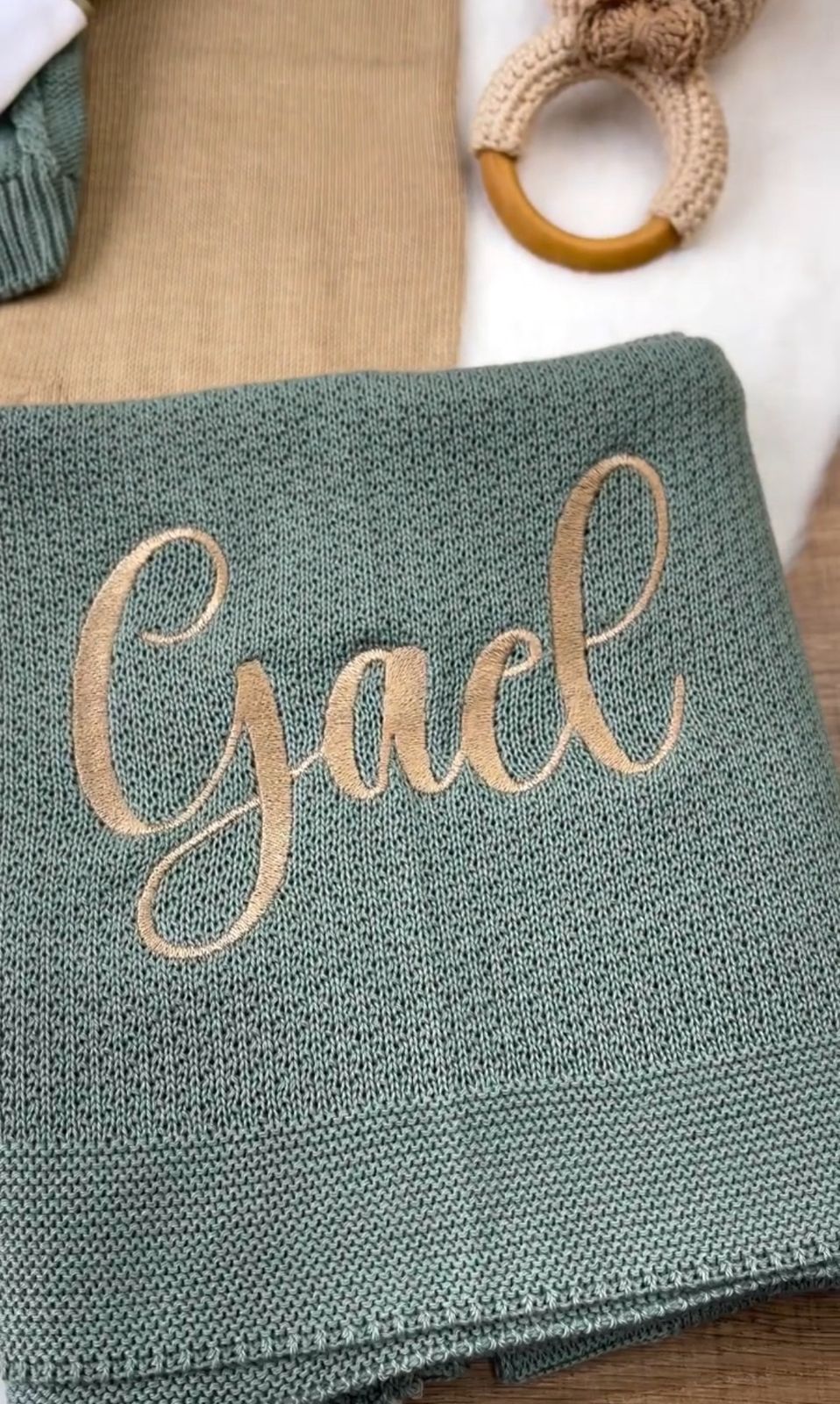 Kit Saída Maternidade Personalizável Completa Masculina Gael| Personalize Com o nome do seu Bebê